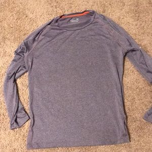 Mizuno dri fit long sleeve running shirt